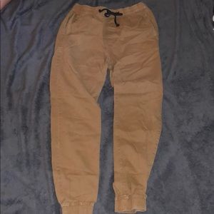 American Eagle Khaki Joggers